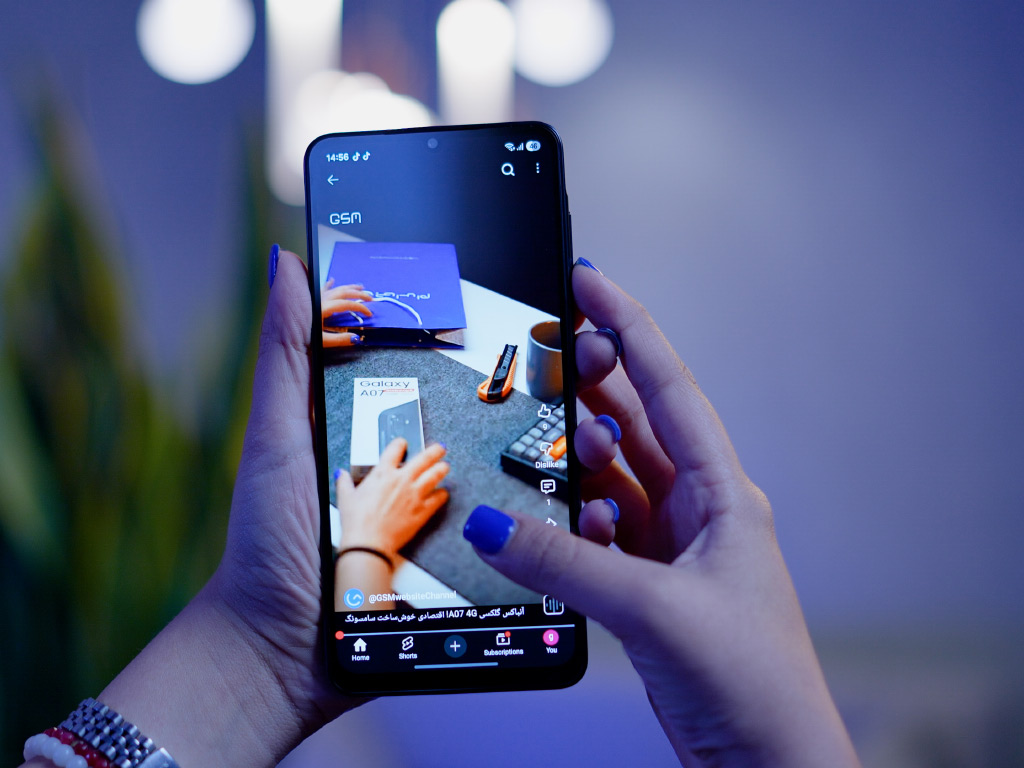 پنل جلویی گوشی گلکسی A07