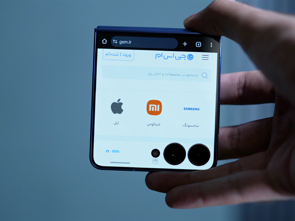 نمایشگر بیرونی گلکسی زد فلیپ ۷