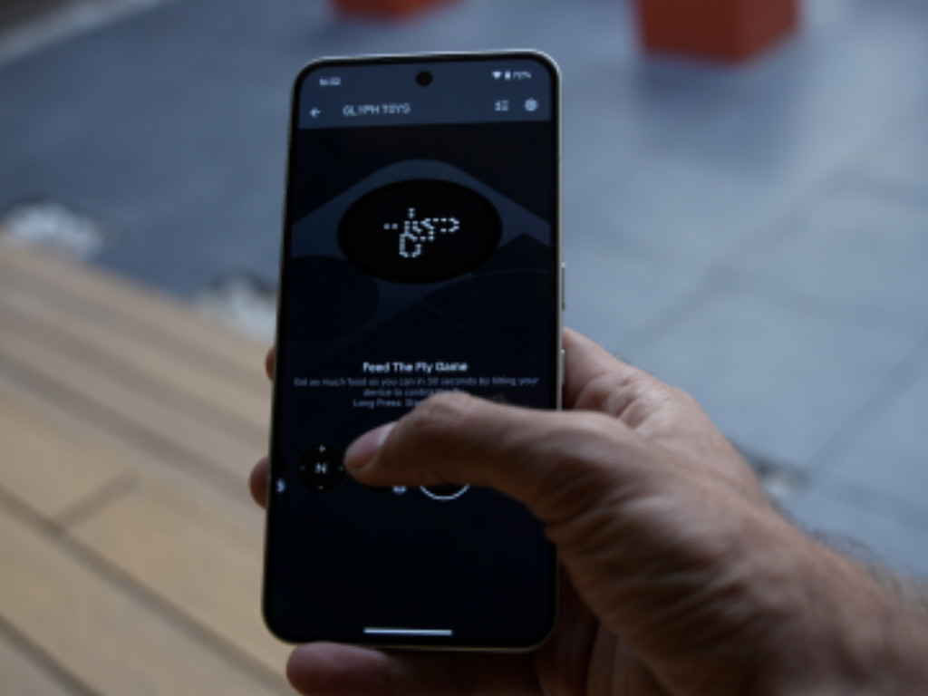 شخصی&zwnj;سازی LED گوشی ناتینگ فون ۳