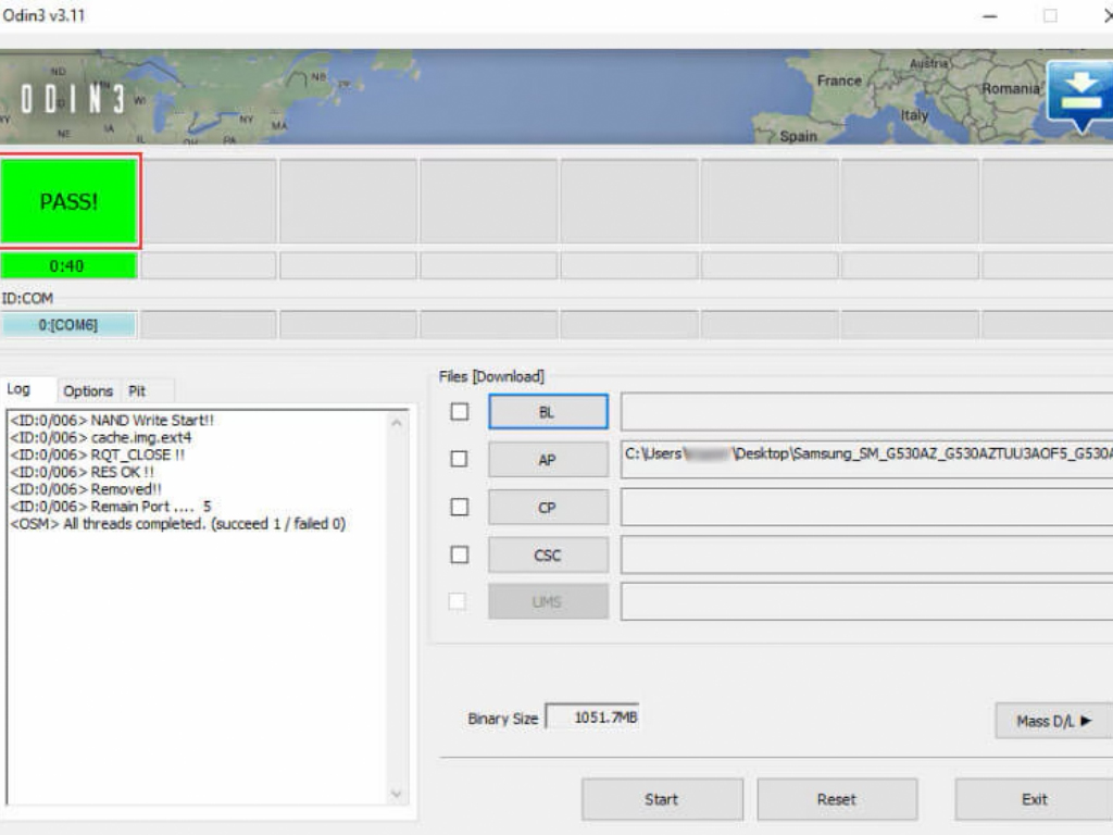 برنامه اودین سامسونگ