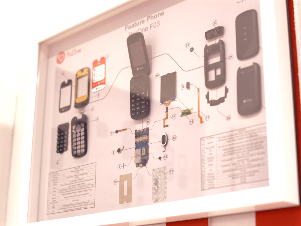 گوشی F03 پرو وان