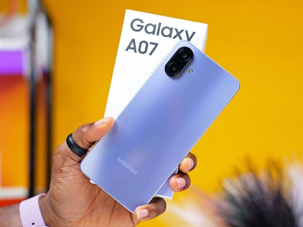 گوشی سامسونگ گلکسی A07 با دو دوربین