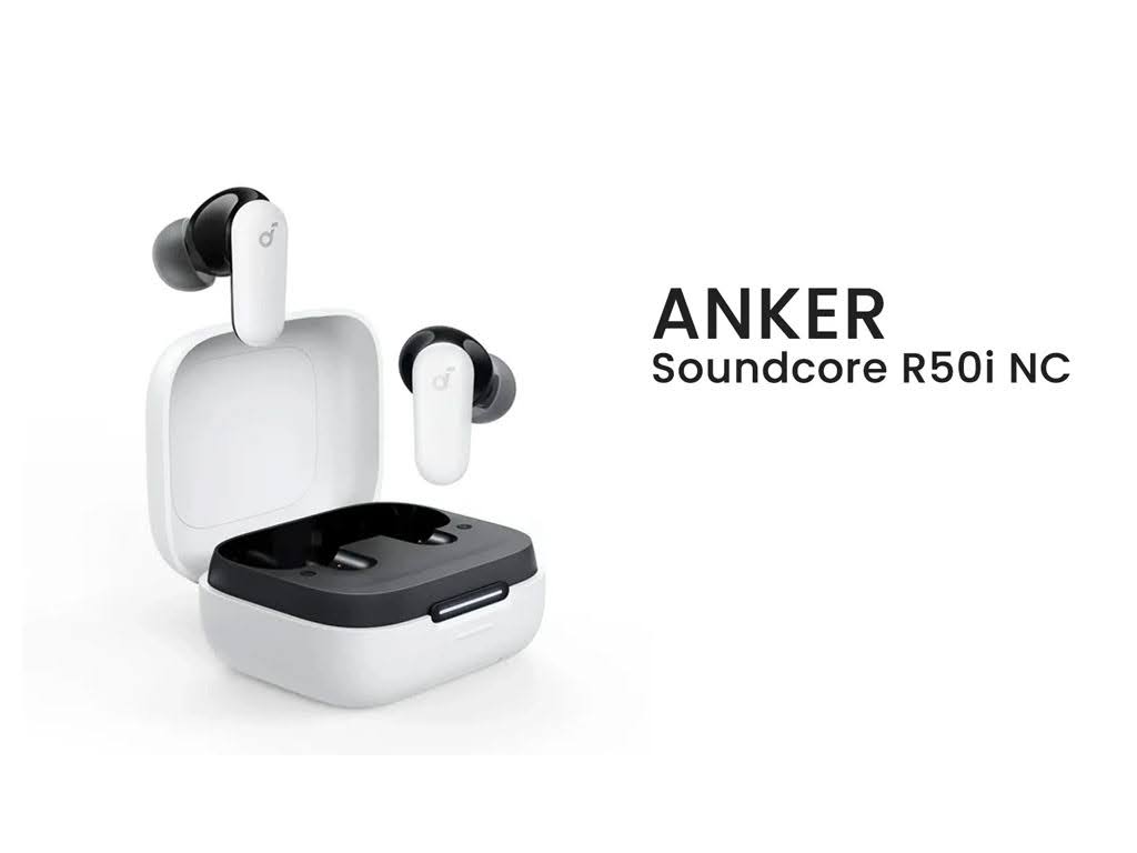 هندزفری بلوتوثی انکر مدل Soundcore R50I NC سفید رنگ