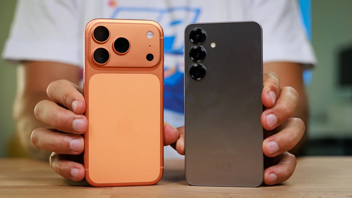 آیفون ۱۷ پرو در برابر گلکسی S25