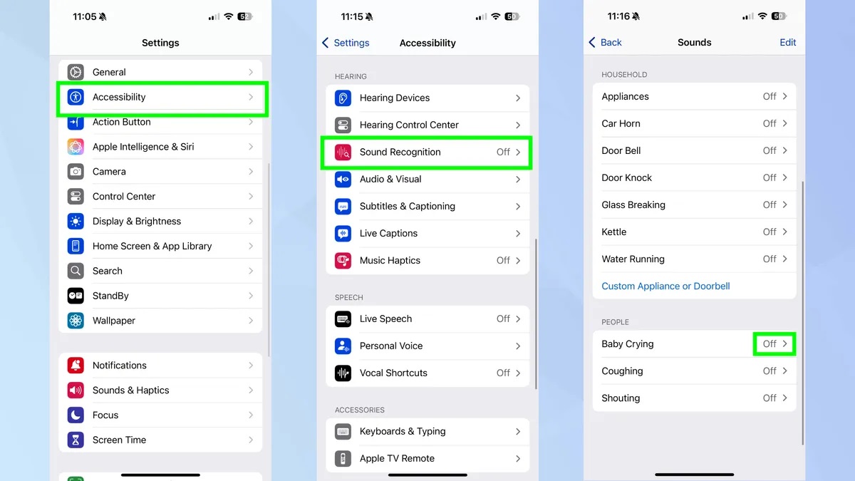 ایجاد یک صدای خاص