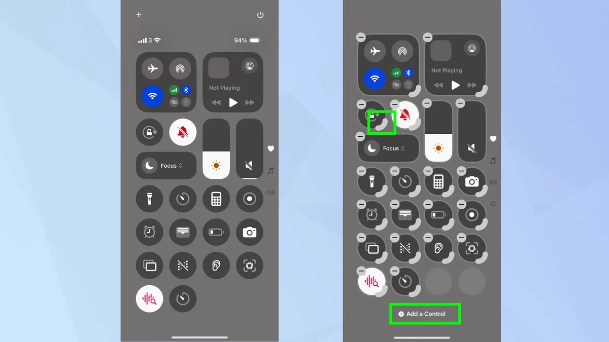 باز طراحی کنترل سنتر