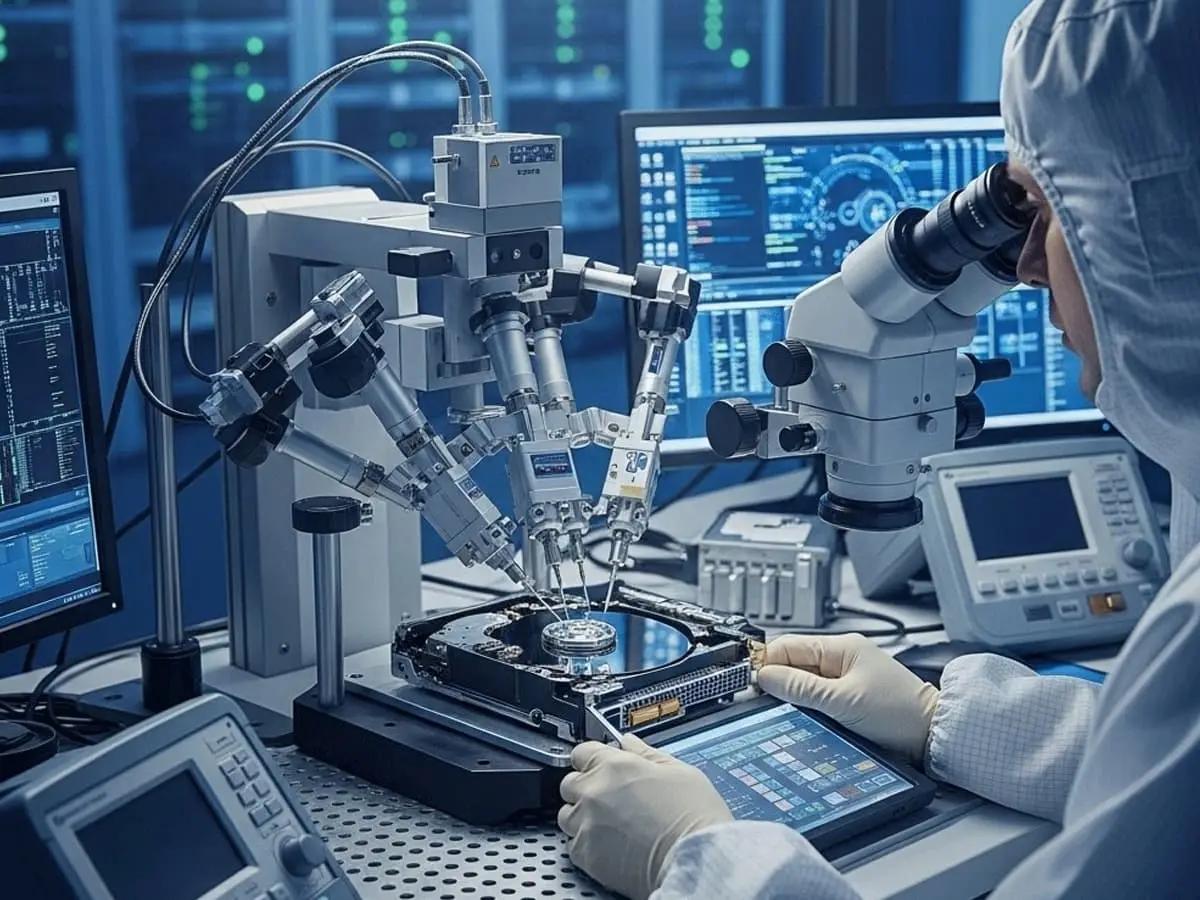 تعمیر هارد در کلین روم