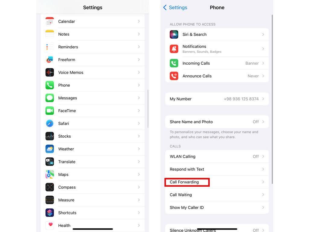 مراحل دایورت کردن گوشی در آیفون