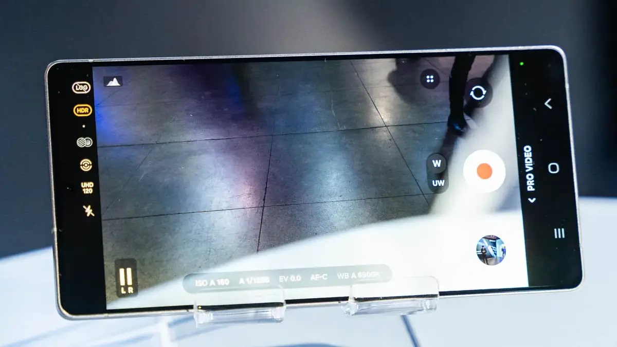 فیلمبرداری گلکسی S25 اولترا