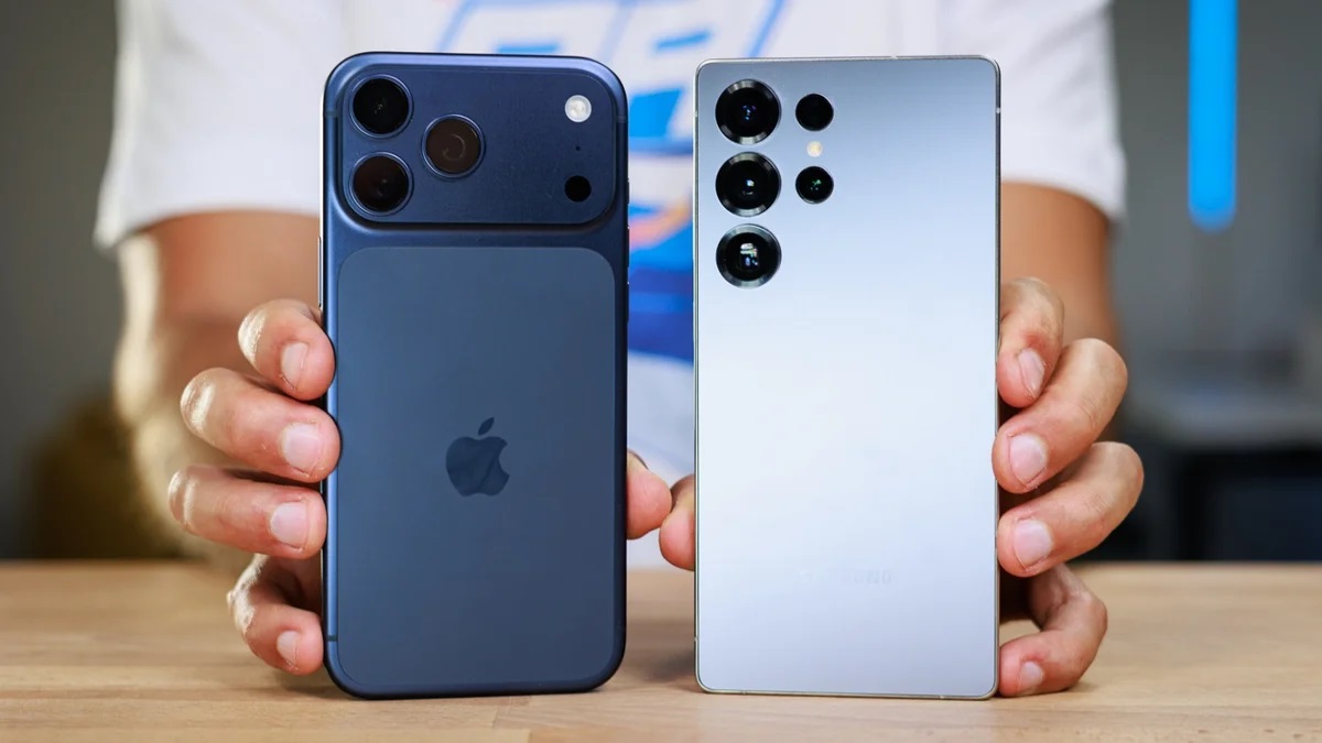 گلکسی اس ۲۵ اولترا و آیفون ۱۷ پرو مکس