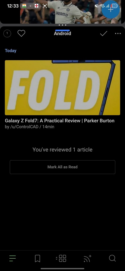 حالت Split screen