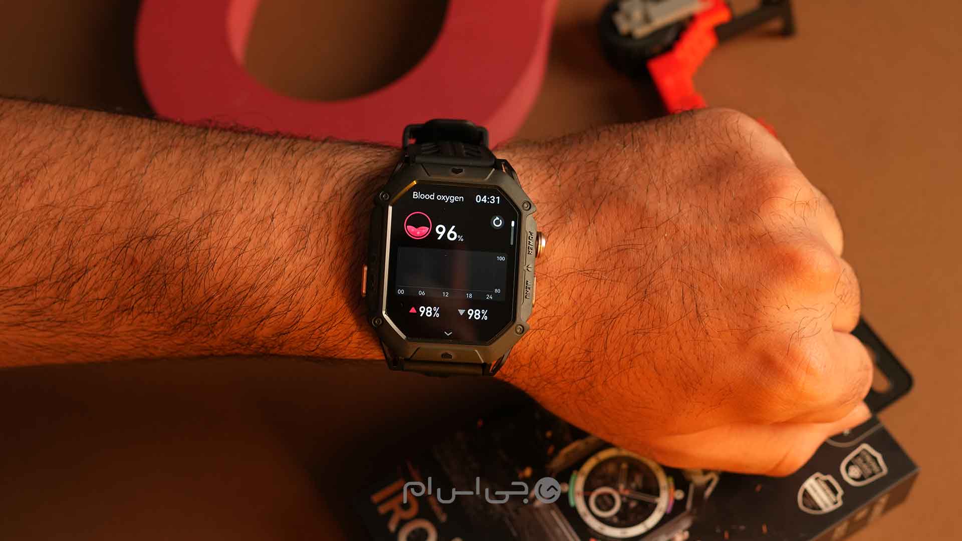 اکسیژن خون هایلو آیرون ان ۱