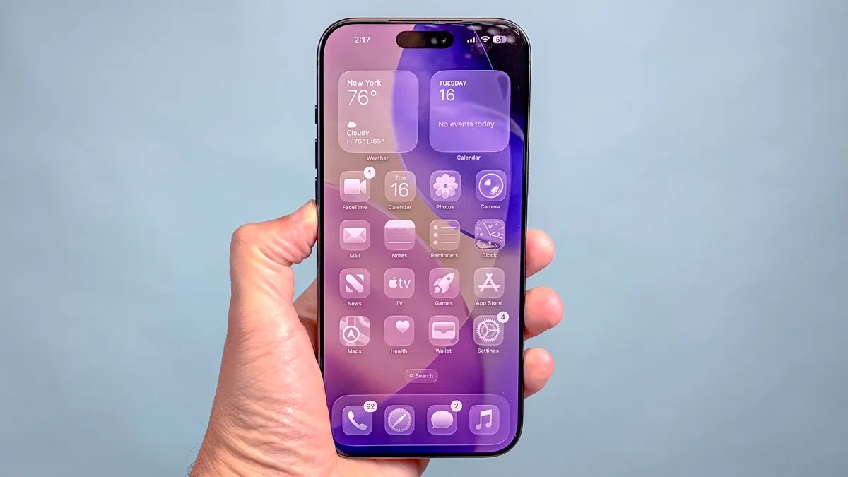 نمایشگر آیفون ۱۷ پرو مکس