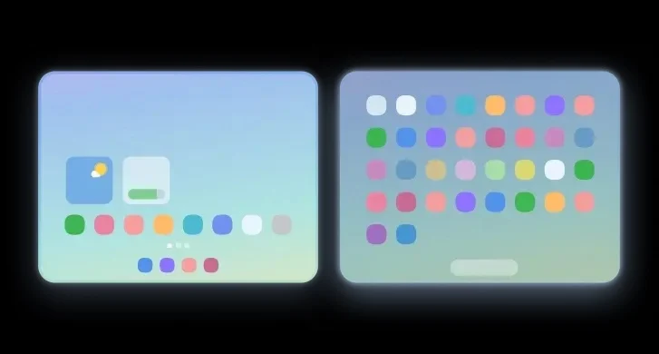 نمایشگر داخلی گلکسی زد واید فولد