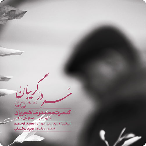 سر در گریبان استاد شجریان