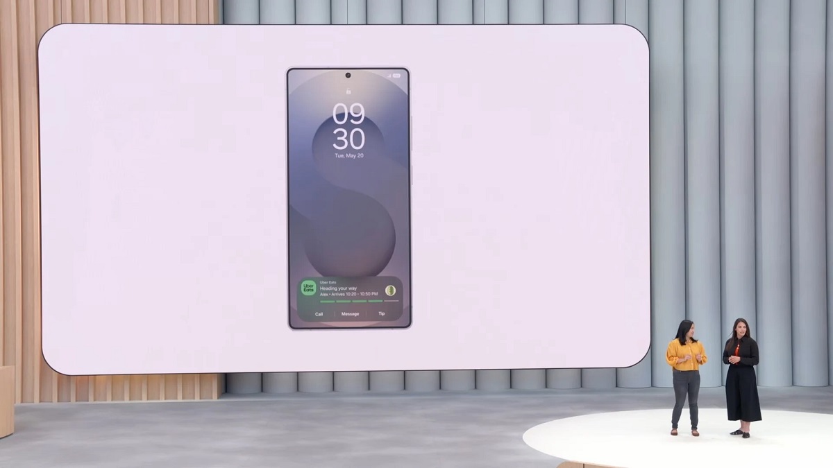 قابلیت Now bar