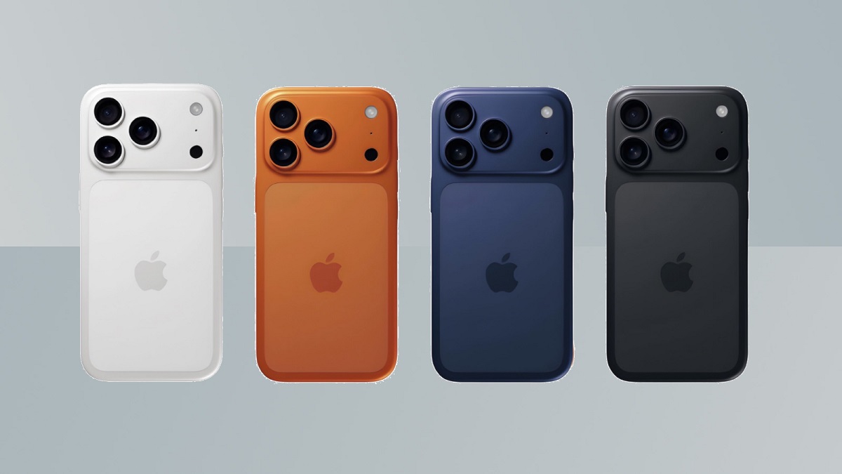 رندر آیفون ۱۷ پرو مکس