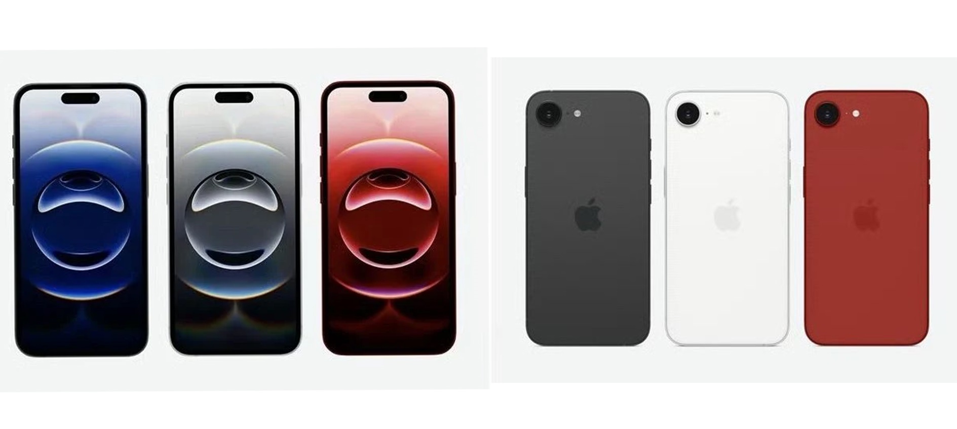 رندر آیفون 17e