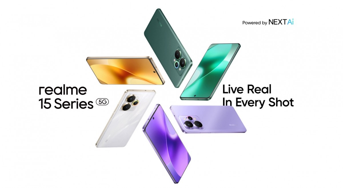 رنگ بندی ریلمی ۱۵ پرو