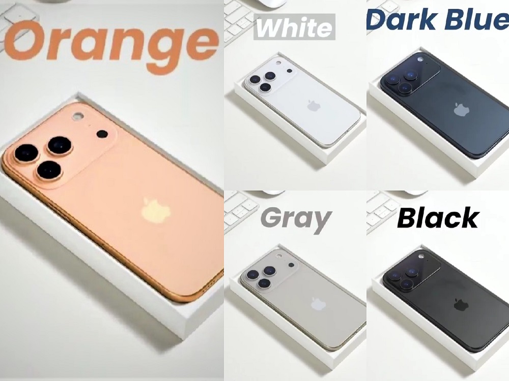 رنگ بندی سری آیفون ۱۷ اپل