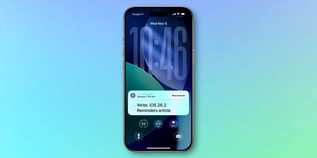 ریماندر ios 26.2