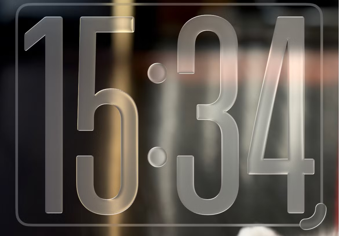 تغییر ابعاد ساعت iOS 26