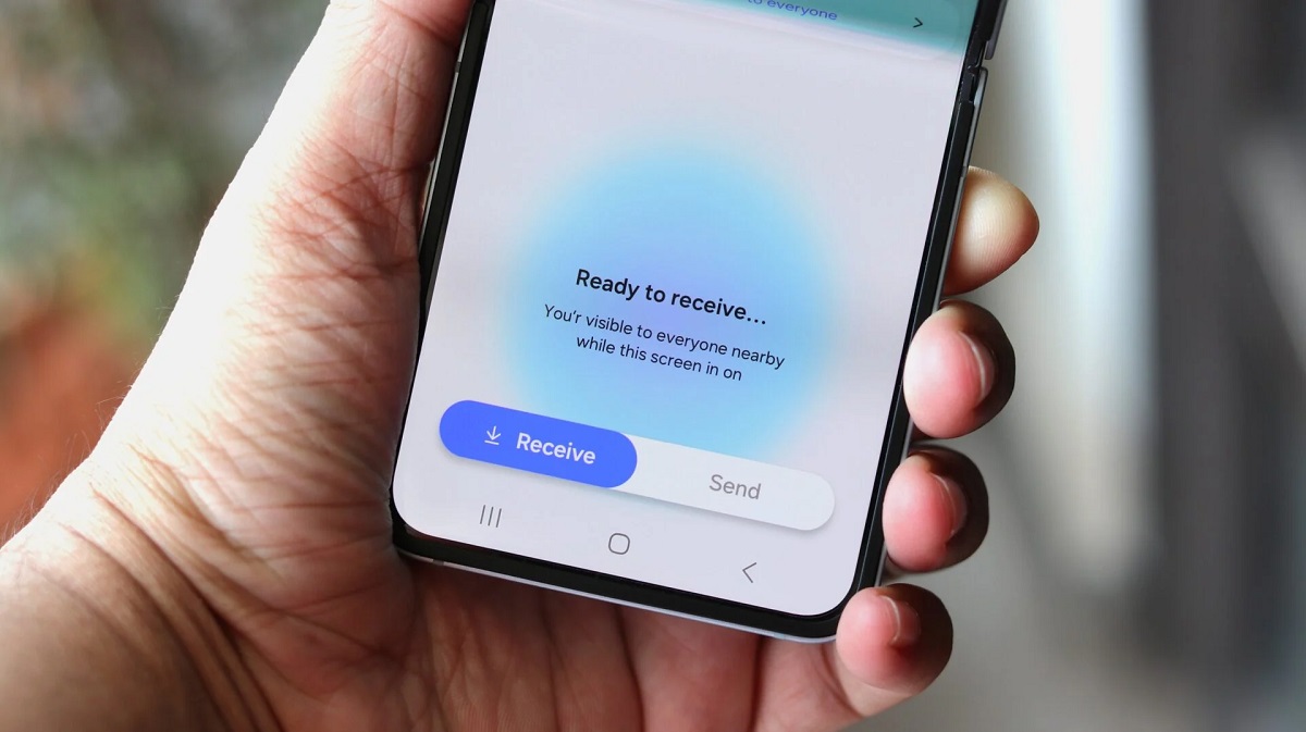 طراحی جدید quick share