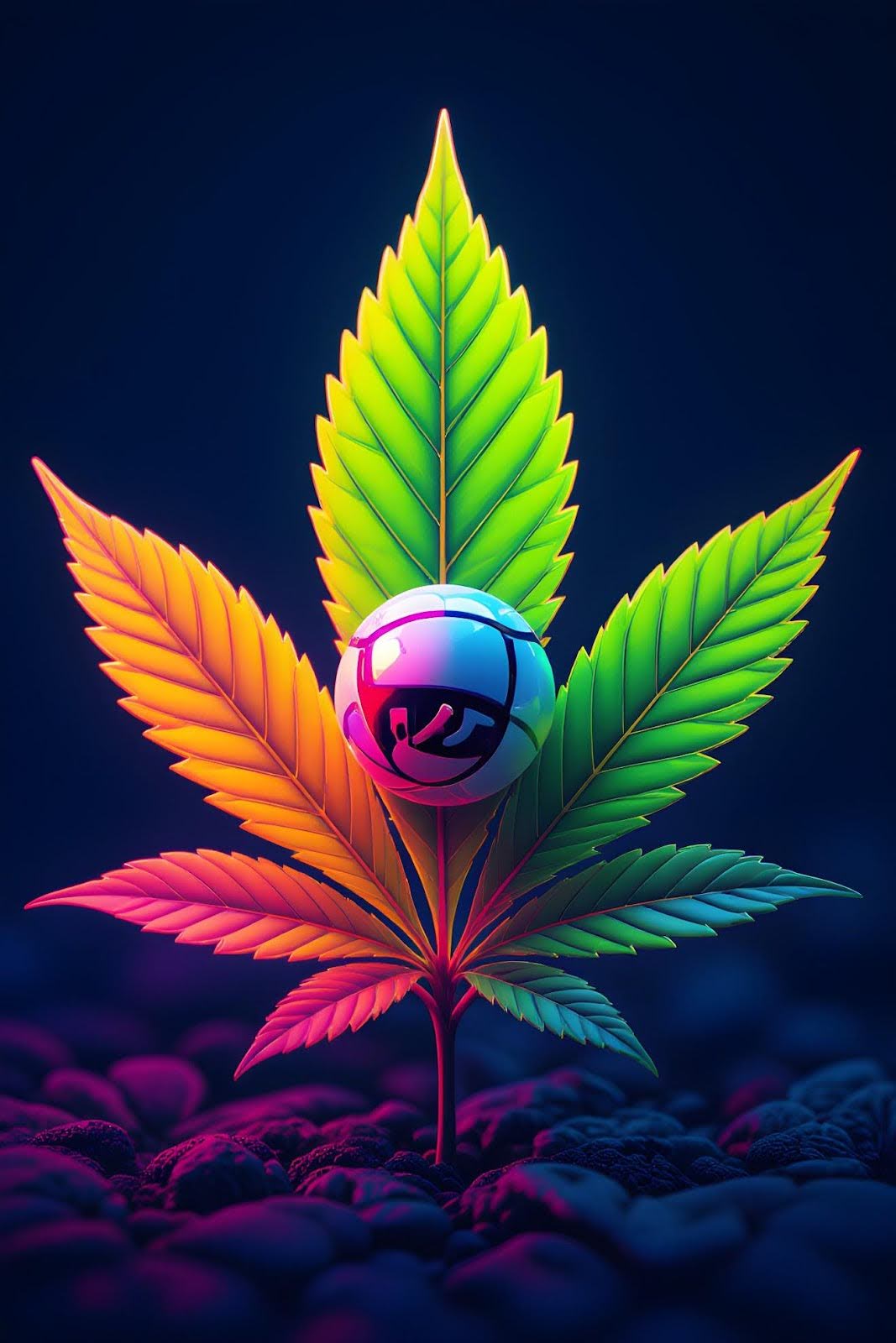 تصویرزمینه با تم رنگی هیجان انگیز