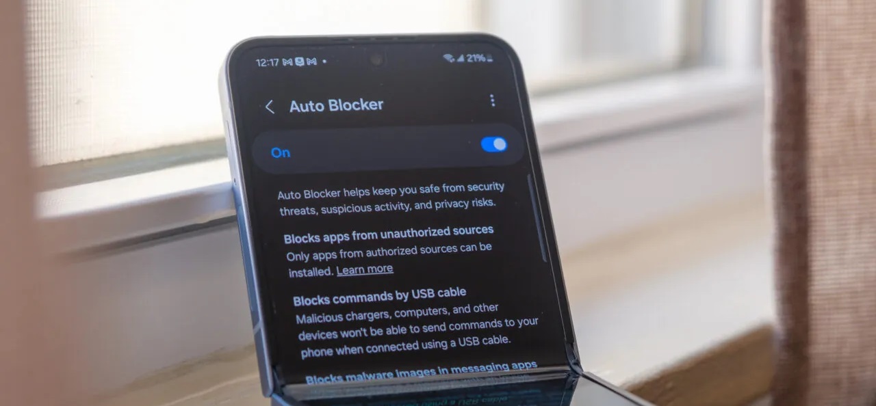 ویژگی Auto Blocker