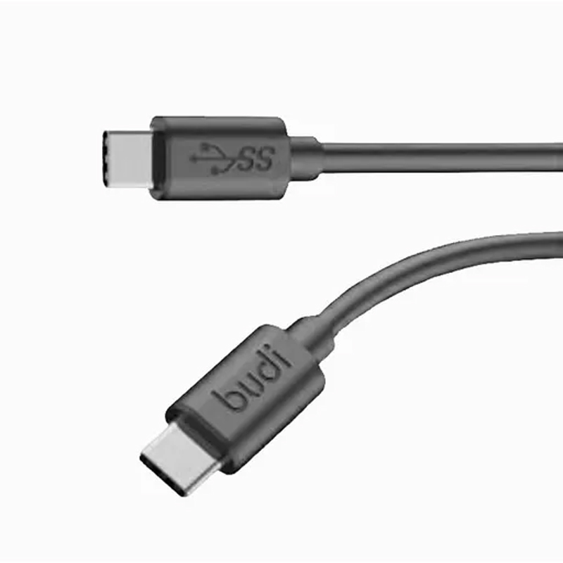 کابل شارژ USB-C به ‌USB-C بودی مدل Budi DC536TT12B