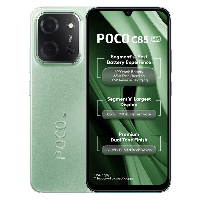 تصویر شیائومی پوکو C85 ظرفیت 256GB رم 8GB
