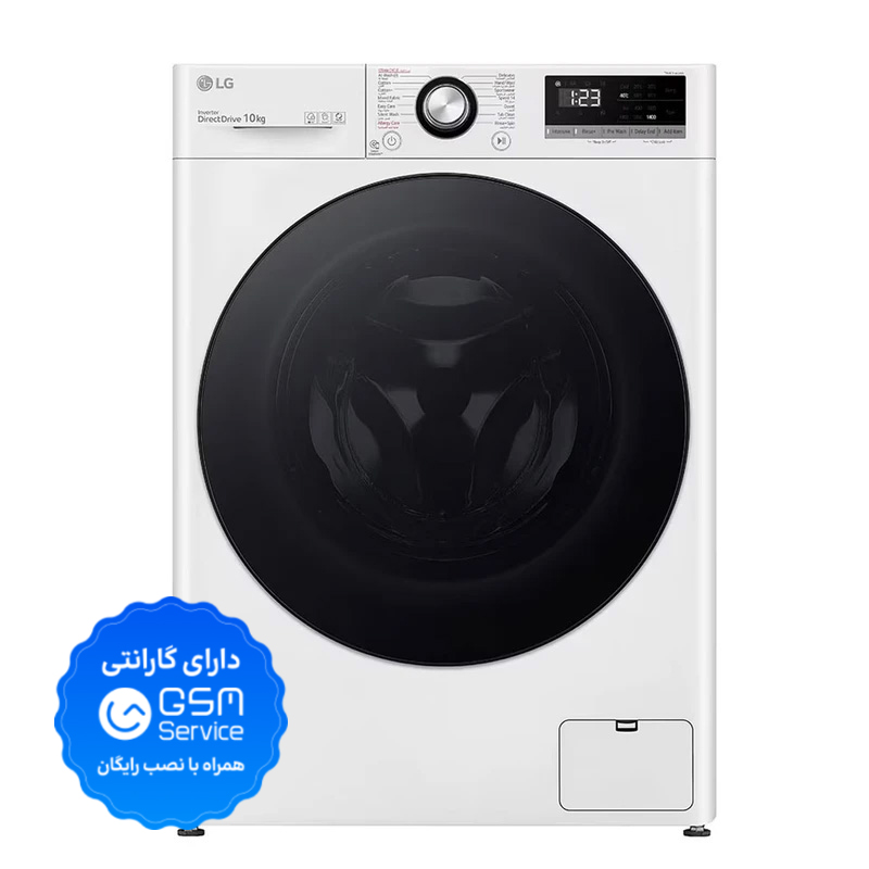 تصویر ماشین لباسشویی 10 کیلوگرم ال جی مدل F4Y3RYGYWV
