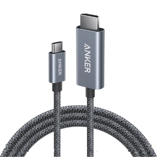 کابل تصویر 1.8 متری کنفی USB-C به HDMI انکر مدل A87E0H12