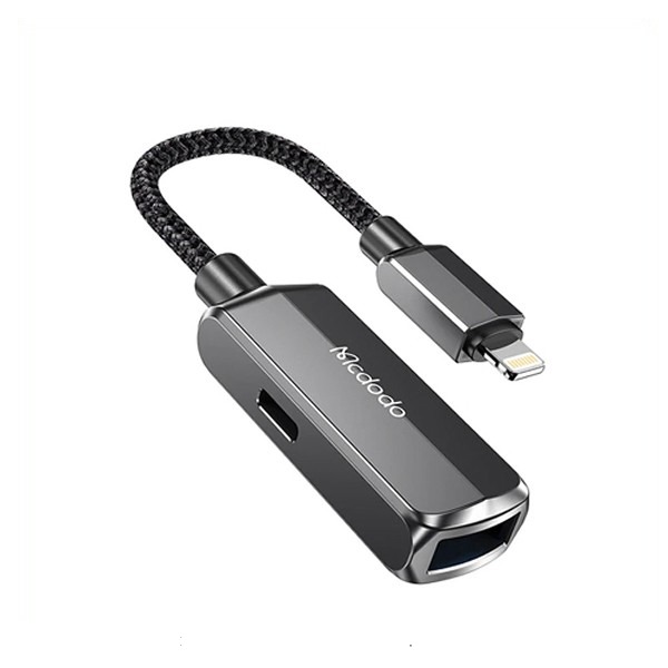 مبدل OTG لایتنینگ به USB و لایتنینگ مک دودو مدل CA-2690