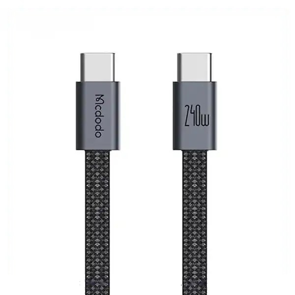 کابل شارژ 1 متری کنفی USB-C به USB-C مک دودو مدل CA-990