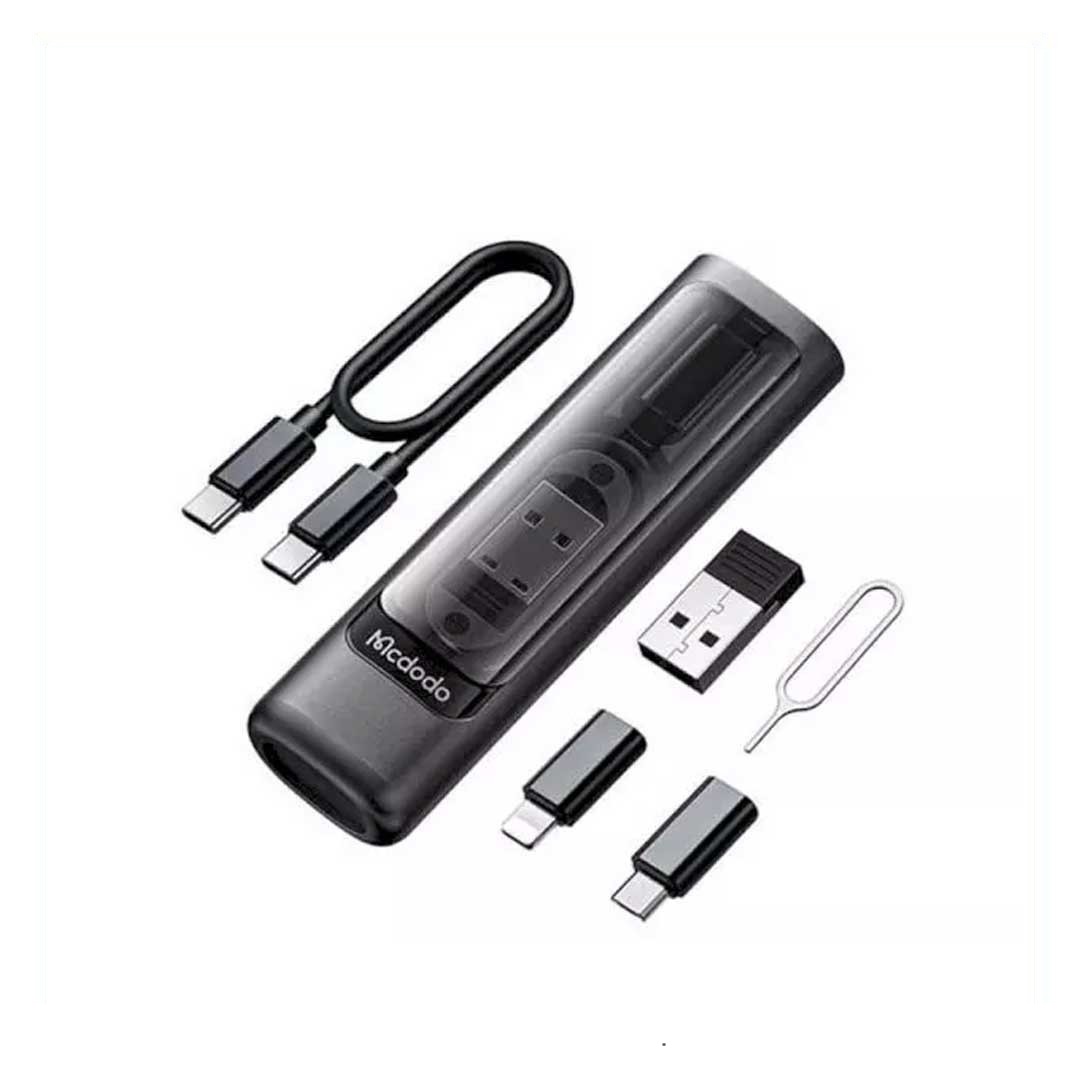 پک کابل شارژ چندکاره 0.3 متری USB-C مک دودو مدل WF-1720