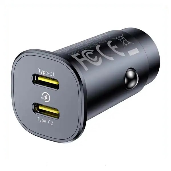 شارژر فندکی 30 وات بیسوس مدل GoTrip DP1 BS-C15C2