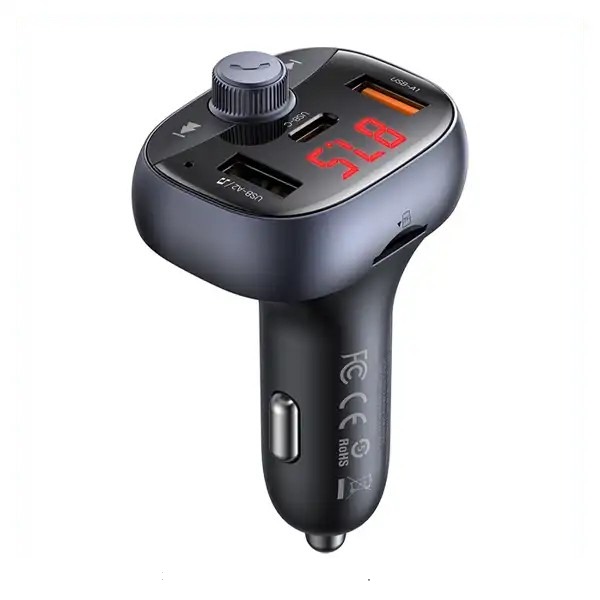 شارژر فندکی 72 وات و پخش کننده بلوتوث مک دودو مدل CC-5950