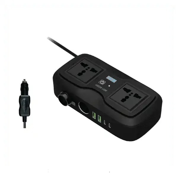 اینورتر خودرو 200 وات گرین لاین مدل GNGC233PI