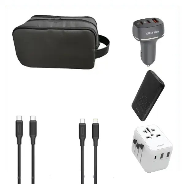 کیف لوازم جانبی سفری 6 در 1 گرین لاین مدل GNCTRV6N1BAG