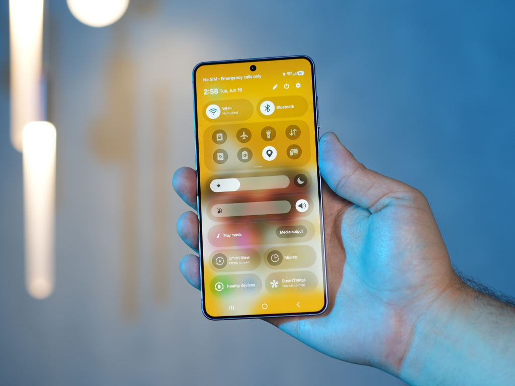 کنترل سنتر گوشی اس ۲۶ پلاس