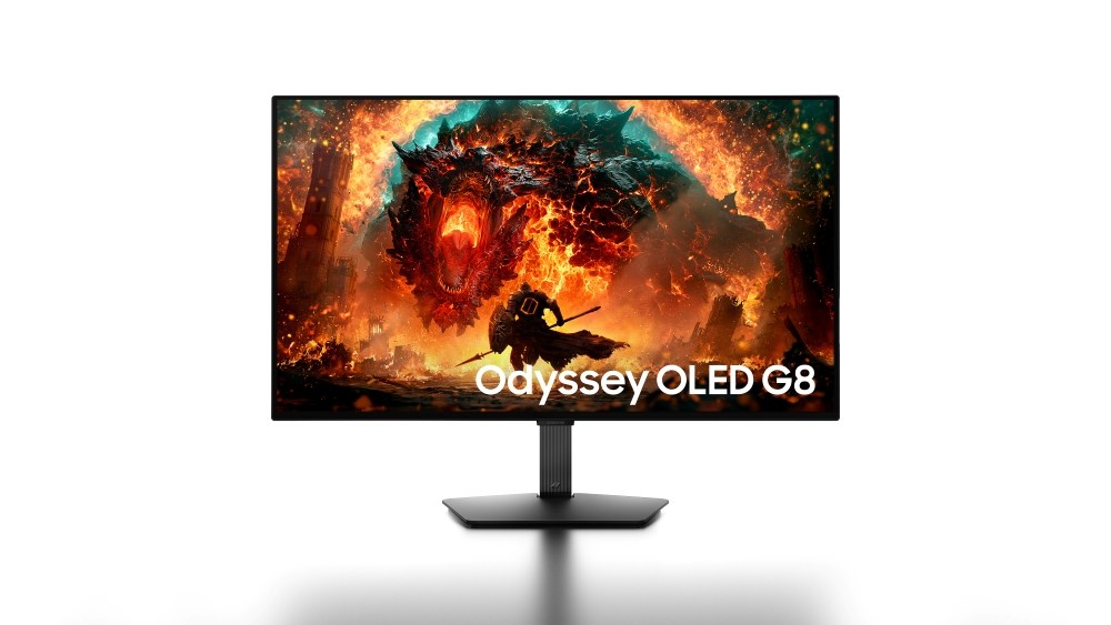 مانیتور گیمینگ ۳۲ اینچی سامسونگ Odyssey OLED G8 با نمایشگر QD-OLED و وضوح 4K