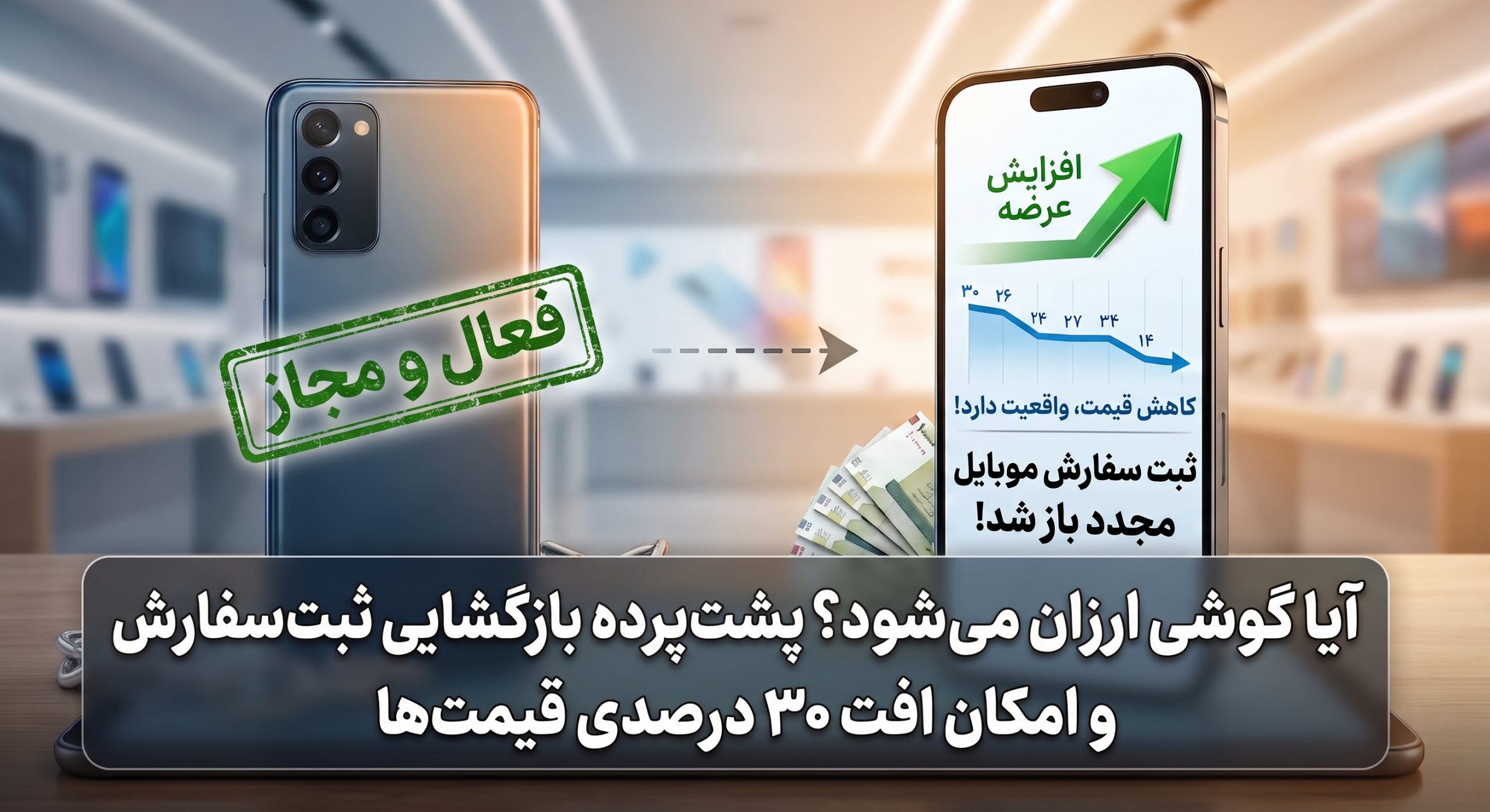 آیا بازگشایی ثبت سفارش موبایل بر قیمت گوشی‌های اقتصادی تأثیر می‌گذارد؟