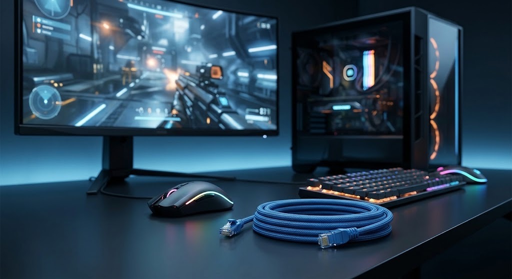 بهترین کابل شبکه برای گیم