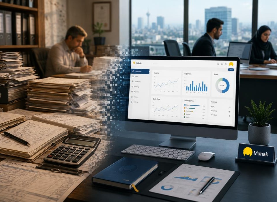 تحول دیجیتال در کسب‌ و کارها؛ نقش نرم افزار حسابداری محک در مدیریت مالی مدرن