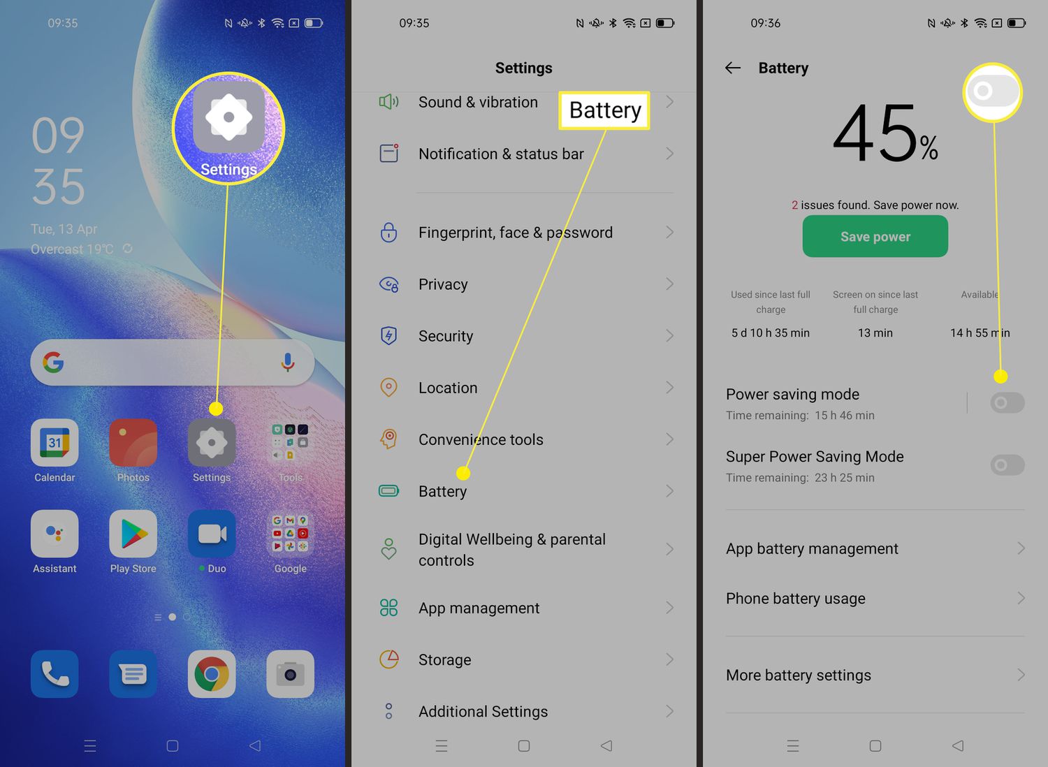 Battery Saver