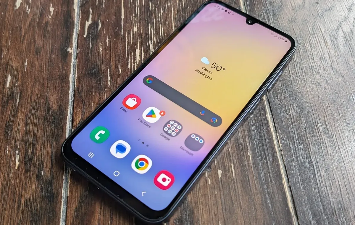 کیفیت صفحه نمایش A25