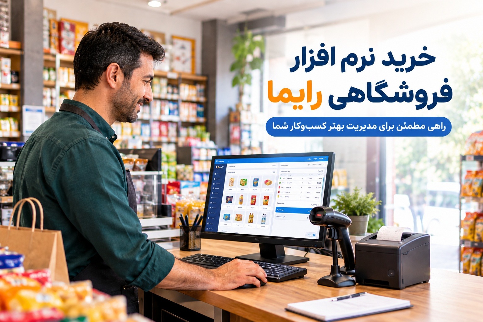 خرید نرم افزار فروشگاهی رایما